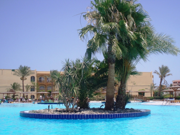 Zdjęcie z Egiptu - po prostu hotelowy basen