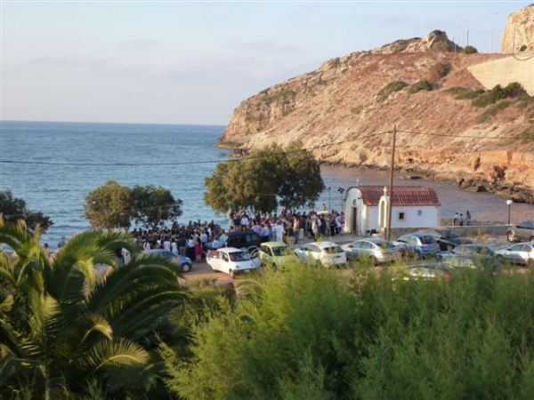 Zdjęcie z Grecji - Trafiliśmy na ślub  :)
