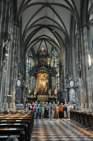 Zdjęcie z Austrii - wnętrze katedry