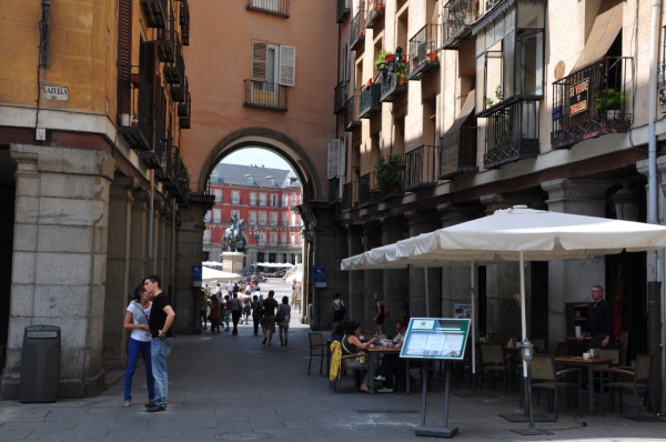 Zdjęcie z Hiszpanii - Plaza Mayor