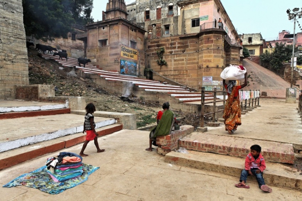 Zdjęcie z Indii - Życie na gatach