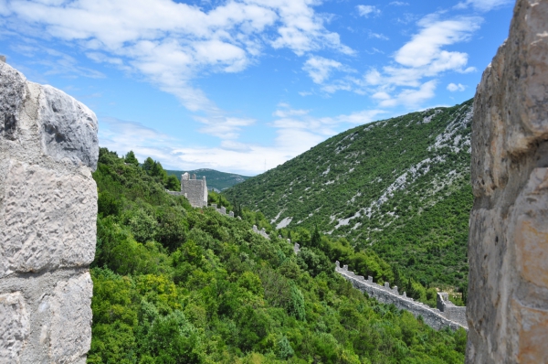 Zdjęcie z Chorwacji - mur obronny w Ston