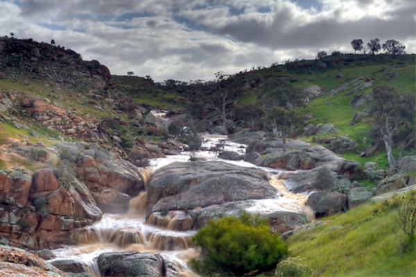 Zdjęcie z Australii - Dolna czesc wodospadu