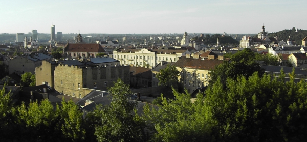 Zdjęcie z Litwy - panorama Wilna