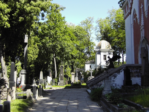 Zdjęcie z Litwy - cmentarz na Rossie