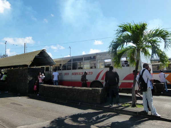Zdjęcie z Mauritiusa - Dworzec autobusowy.