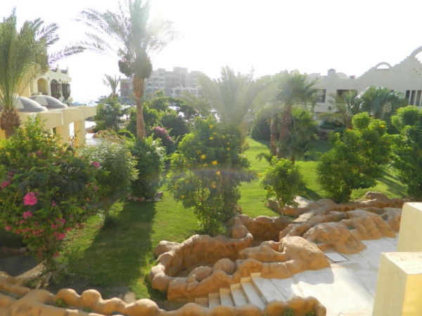 Zdjęcie z Egiptu - Widok z balkonu