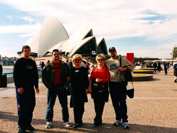 Zdjęcie z Australii - Przed Sydney Opera House