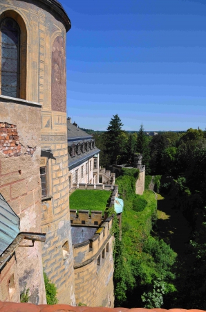 Zdjęcie z Czech - Widok z okien zamku 