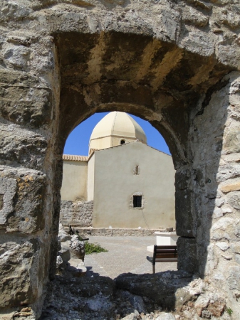 Zdjęcie z Grecji - Kościół na górze Skopos.