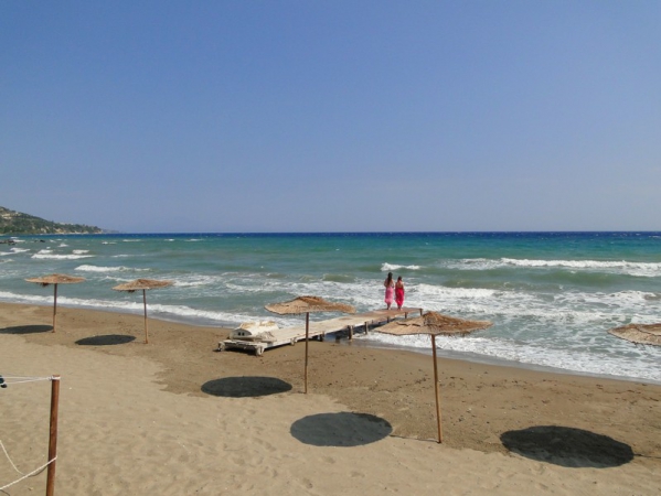 Zdjęcie z Grecji - Gdzieś na pustej plaży