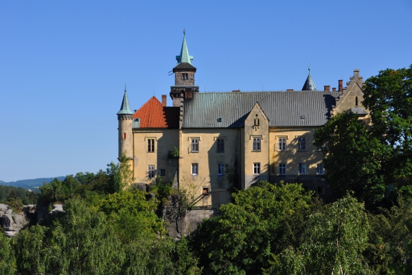 Zdjęcie z Czech - Zamek Hruba Skała