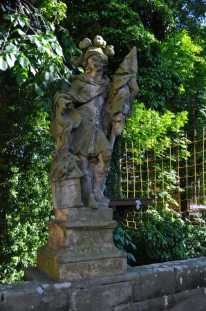 Zdjęcie z Czech - Rzeźby przy wejściu do 