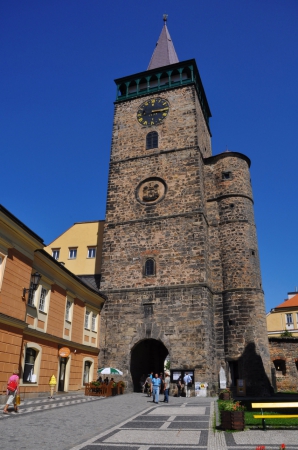 Zdjęcie z Czech - kamienna wieża z XVI w.