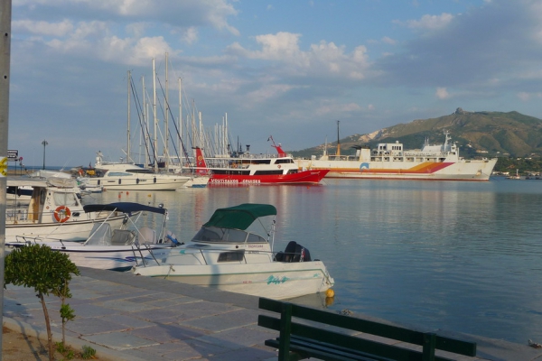 Zdjęcie z Grecji - Port w Zante-Town