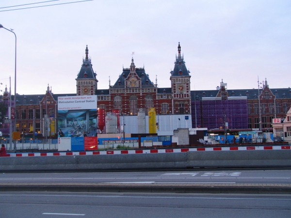 Zdjęcie z Holandii - Station Amsterdam Centraa