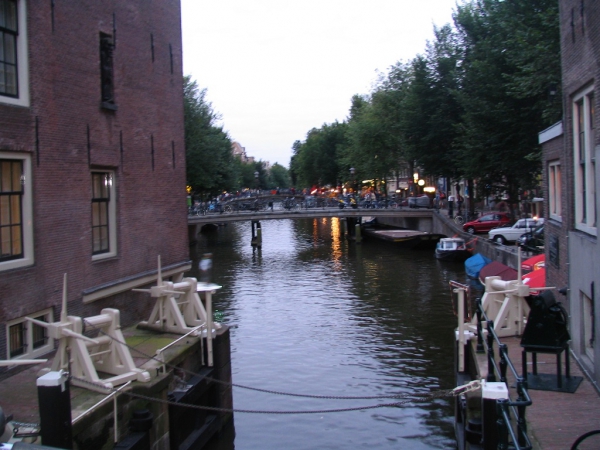 Zdjęcie z Holandii - Amsetrdamskie kanały