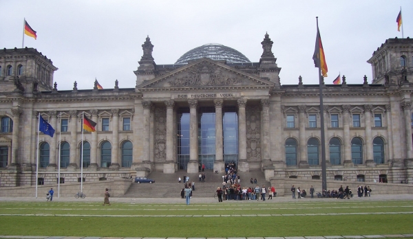 Zdjęcie z Niemiec - Berlin- parlament