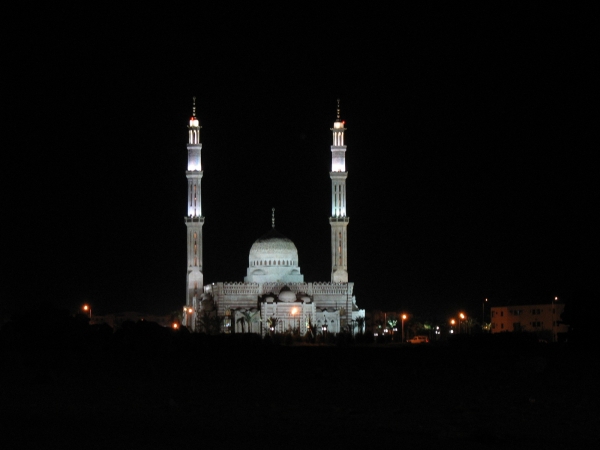Zdjęcie z Egiptu - meczet by night :)