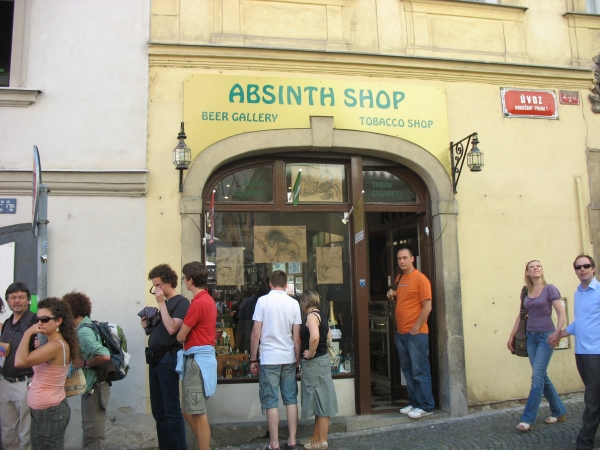 Zdjęcie z Czech - absinth shop