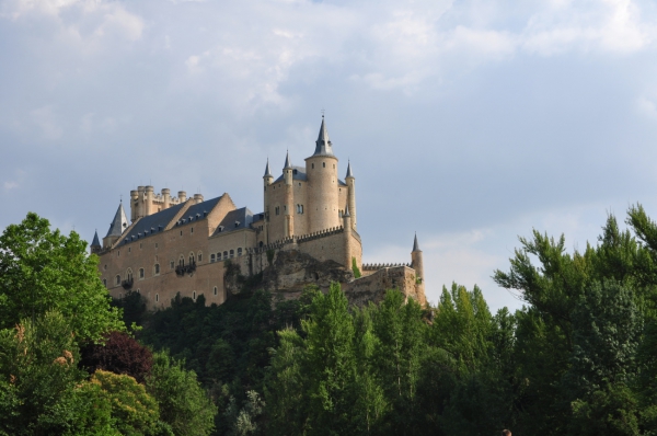 Zdjęcie z Hiszpanii - zamek w Segowii