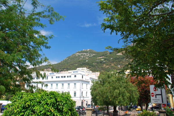 Zdjęcie z Giblartaru - Gibraltarski widoczek