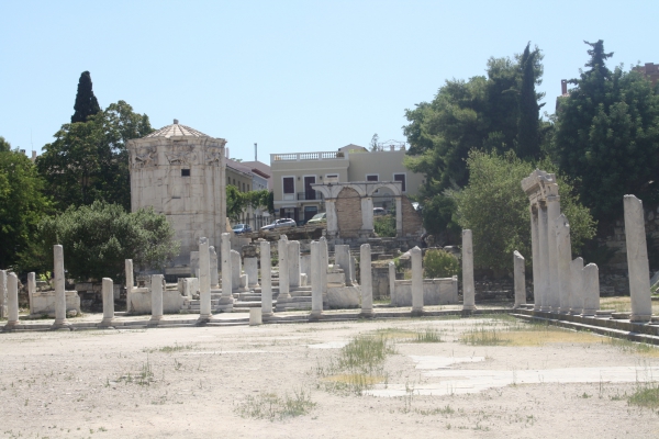 Zdjęcie z Grecji - Agora rzymska.