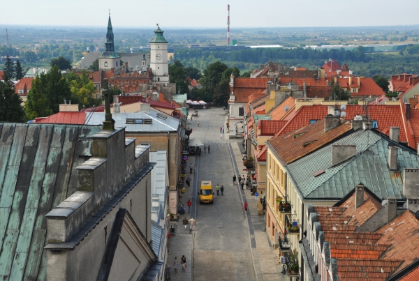 Zdjęcie z Polski - panorama z tarasu