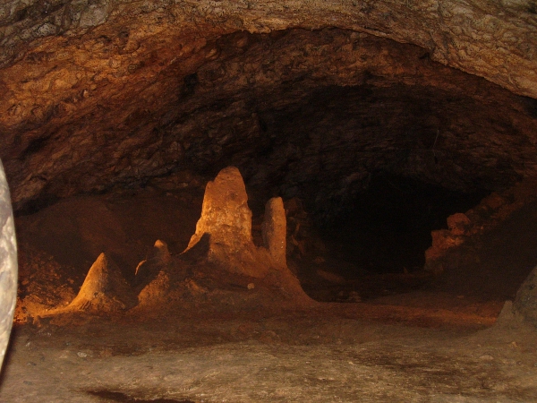 Zdjęcie z Polski - w jaskini