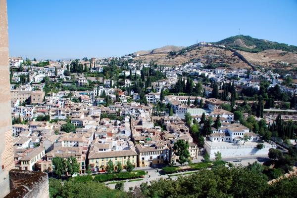 Zdjęcie z Hiszpanii - Panorama Albaicin