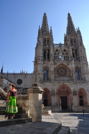 Zdjęcie z Hiszpanii - katedra w Burgos