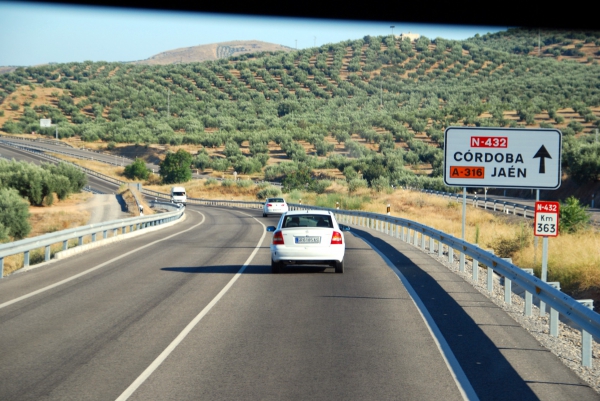 Zdjęcie z Hiszpanii - Droga z Granady do