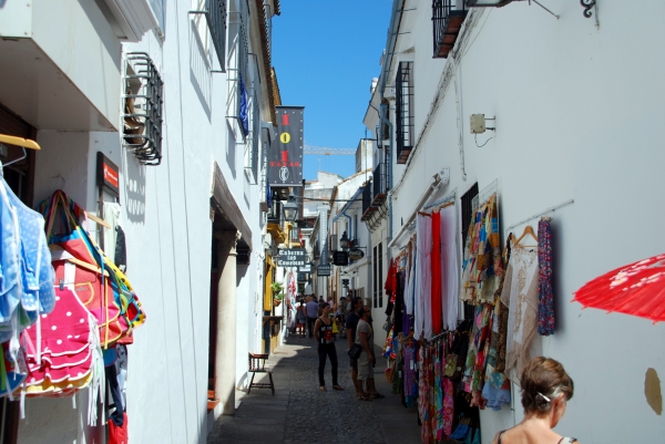 Zdjęcie z Hiszpanii - Typowa uliczka Kordoby