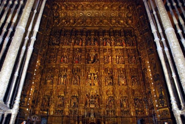 Zdjęcie z Hiszpanii - Oltarz Katedry
