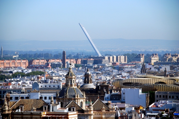 Zdjęcie z Hiszpanii - Panorama Sewilli