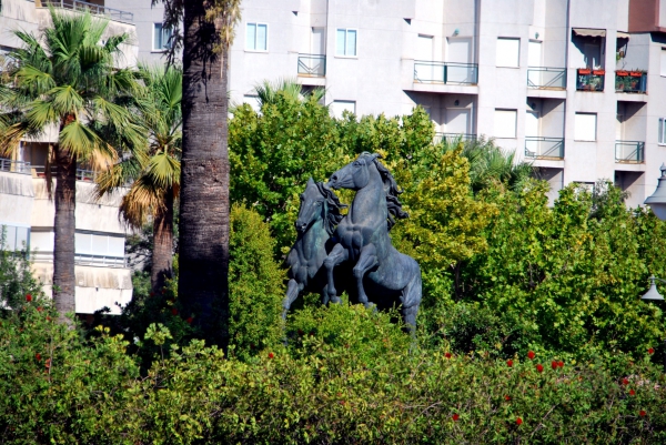 Zdjęcie z Hiszpanii - Pomnik koni rasy 