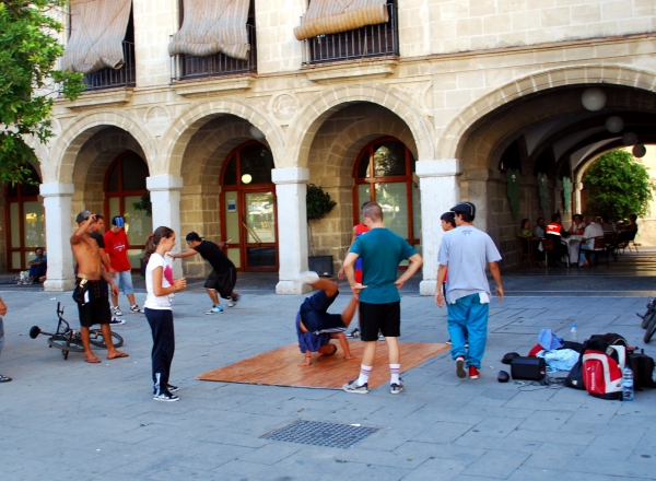 Zdjęcie z Hiszpanii - Breakdance na ulicy