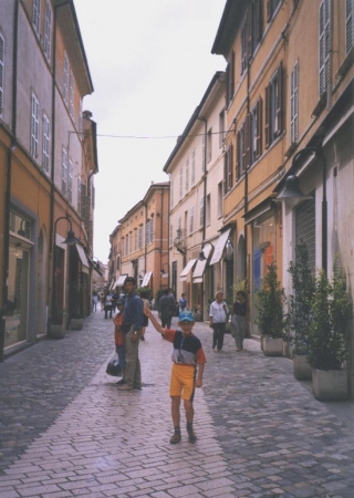 Zdjęcie z Włoch - uliczki Ravenny