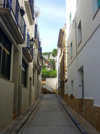 Zdjęcie z Hiszpanii - uliczka w Tossa