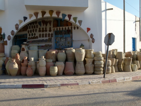 Zdjęcie z Tunezji - Sklep z ceramika.