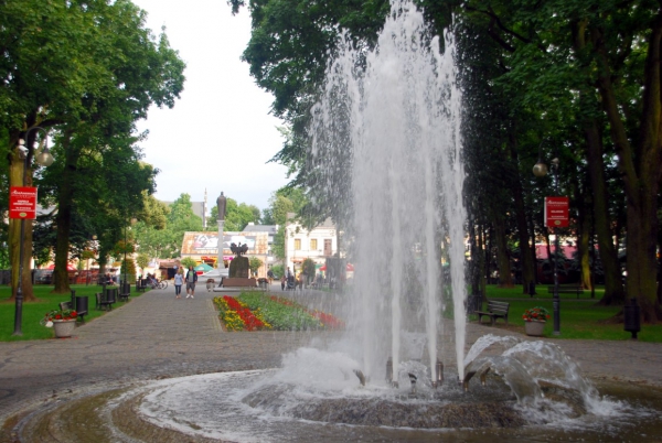 Zdjęcie z Polski - Park miejski w Augustowie