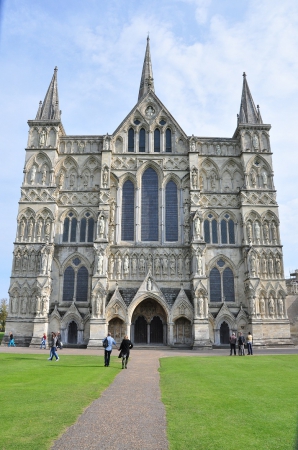 Zdjęcie z Wielkiej Brytanii - Katedra w Salisbury