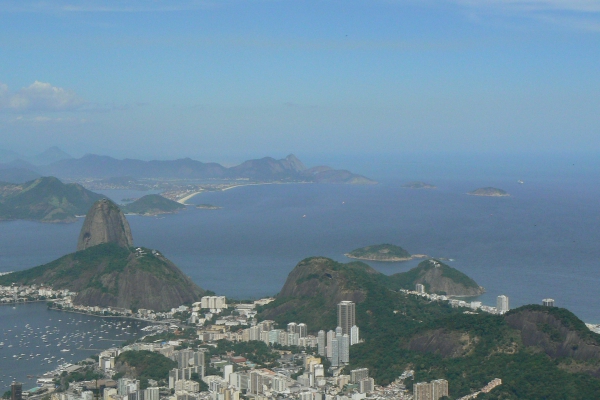 Zdjęcie z Brazylii - Panorama Rio z Corcovado