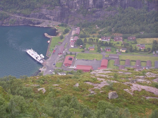 Zdjęcie z Norwegii - Lysebotn