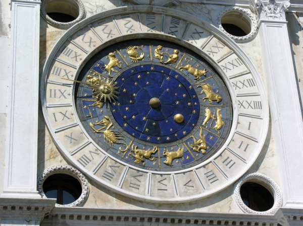 Zdjęcie z Włoch - zegar wenecjański