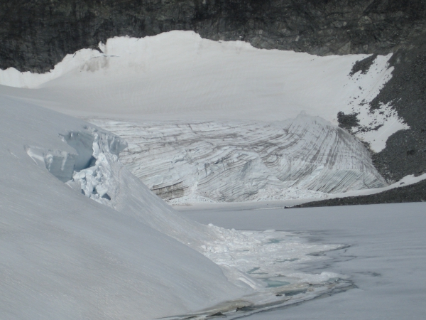 Zdjęcie z Norwegii - lodowiec się cieli