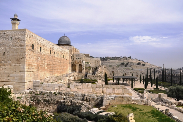 Zdjęcie z Izraelu - Jerozolima - mur wkoło 
