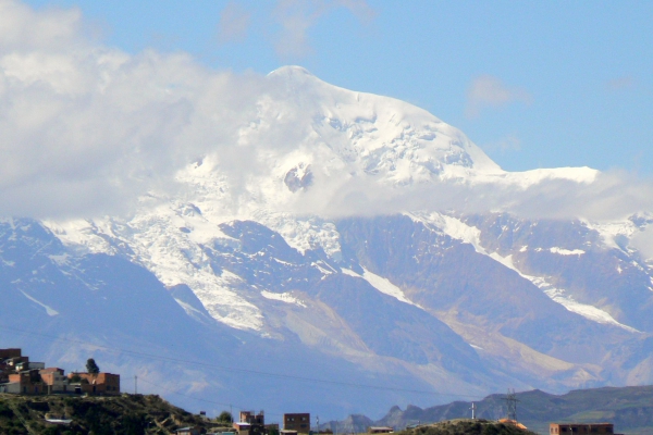 Zdjęcie z Boliwii - wulkan ILLIMANI 6440mnpm