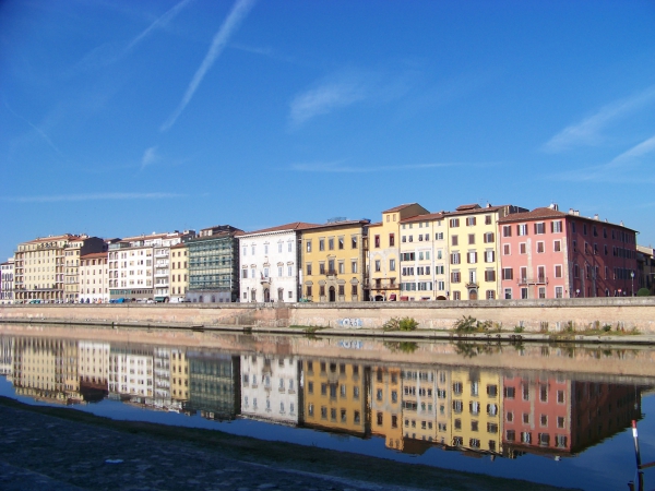 Zdjęcie z Włoch - wzdłuż Arno