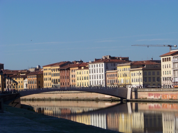 Zdjęcie z Włoch - wzdłuż Arno